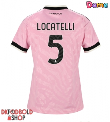 Juventus Manuel Locatelli #5 Udebanetrøje Dame 2026-27 Kort ærmer Juventus Manuel Locatelli #5 Udebanetrøje Dame 2026-27 Kort ærmer